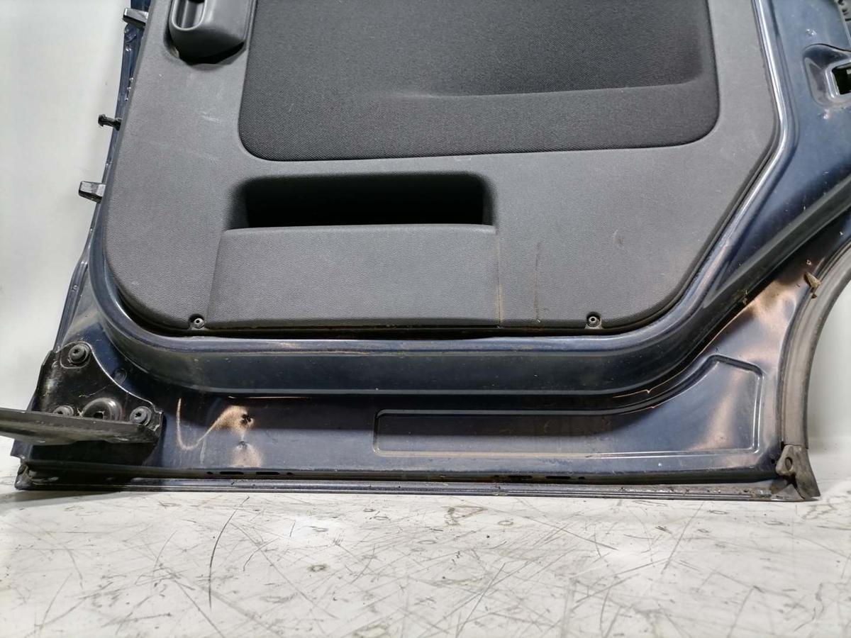 Opel Combo C original Schiebet&uuml;r hinten rechts Z168 Metroblau Rohbau BJ06